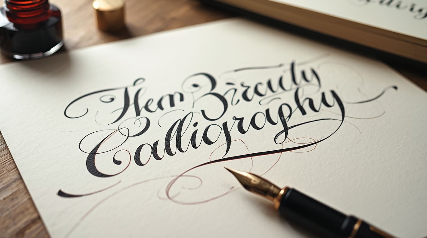 Kalligrafiinspiration från Vlexklixjlox